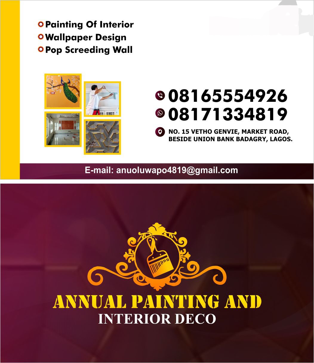 Annual Painting and interior design provider